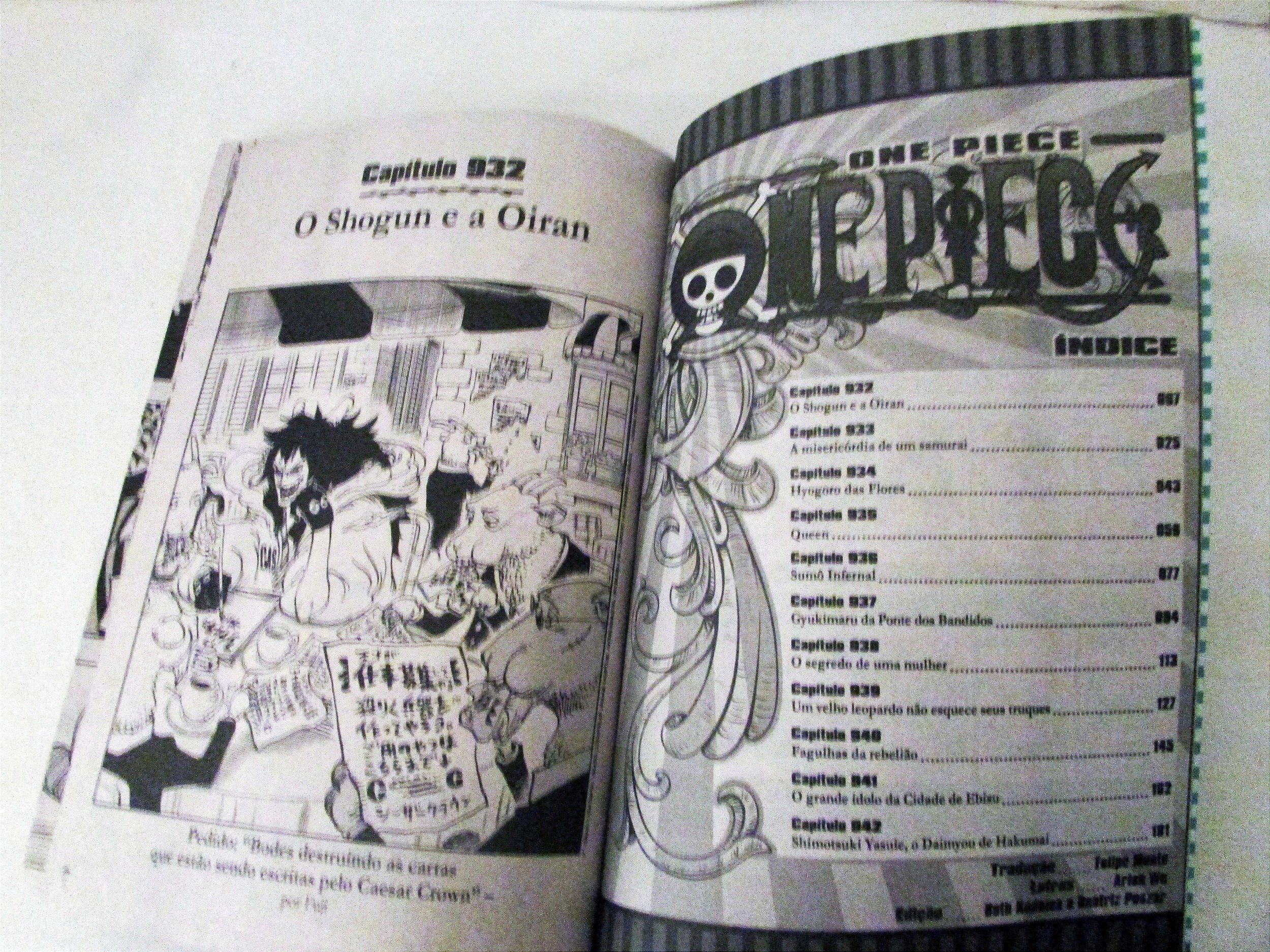 Mangá One Piece Vol. 93 Eiichiro Oda (Em Português) +1 Brinde - Harumi