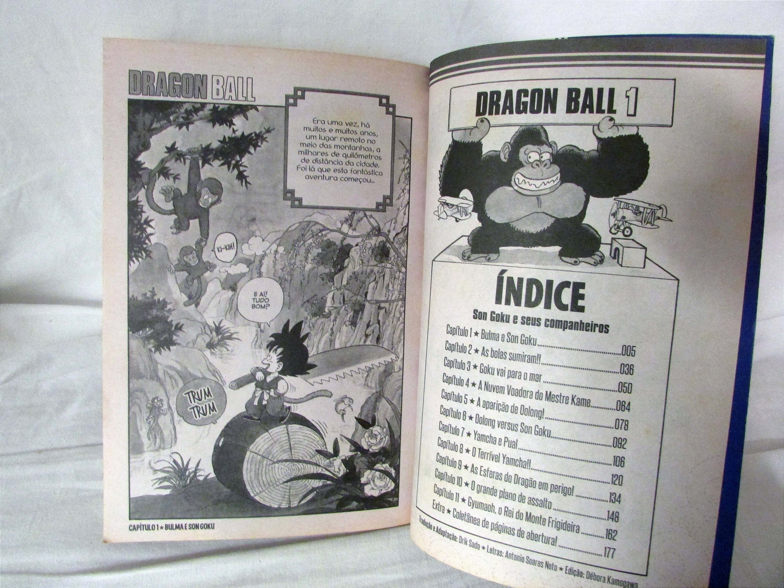 Mangá Dragon Ball Vol. 1 (Em Português) + 1 Brinde - Harumi Store