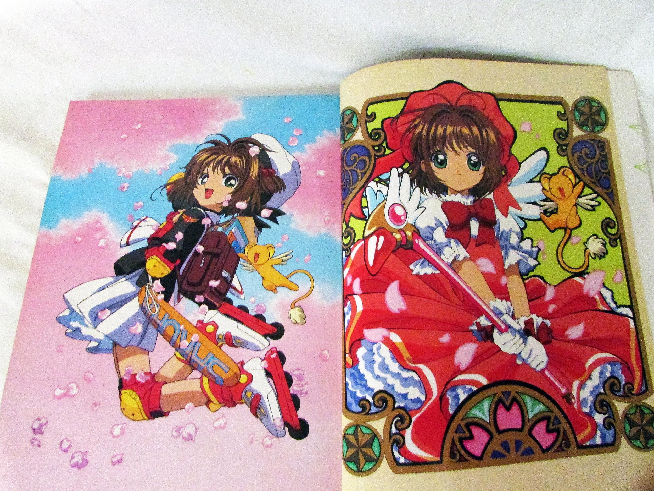 ARtBook Sakura Card Captor Coleção de Ilustrações Cheerio nº1 Japonês ...
