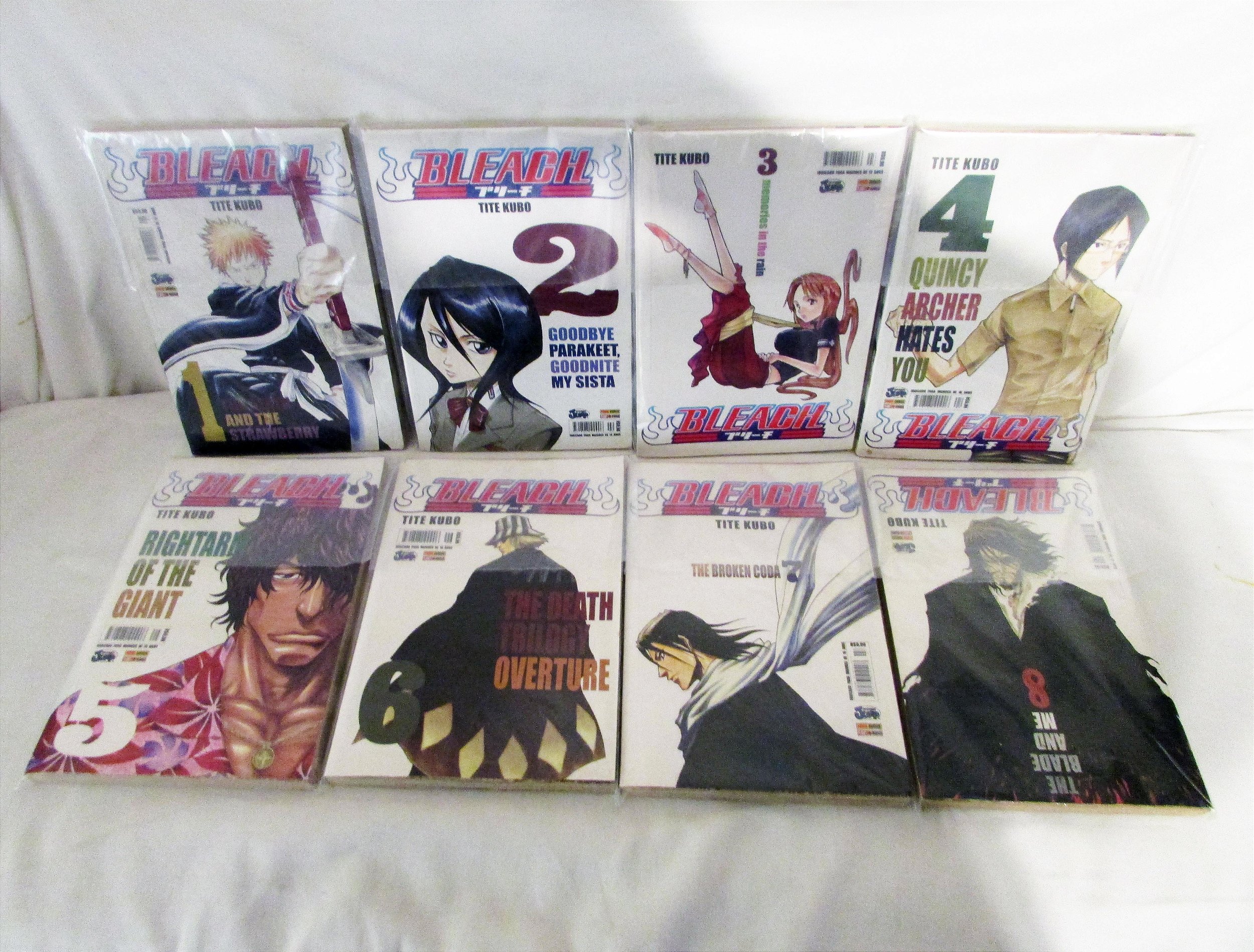 Coleção de Mangás BLEACH Vols. 1 ao 10 (Em Português) + 1 Brinde ...