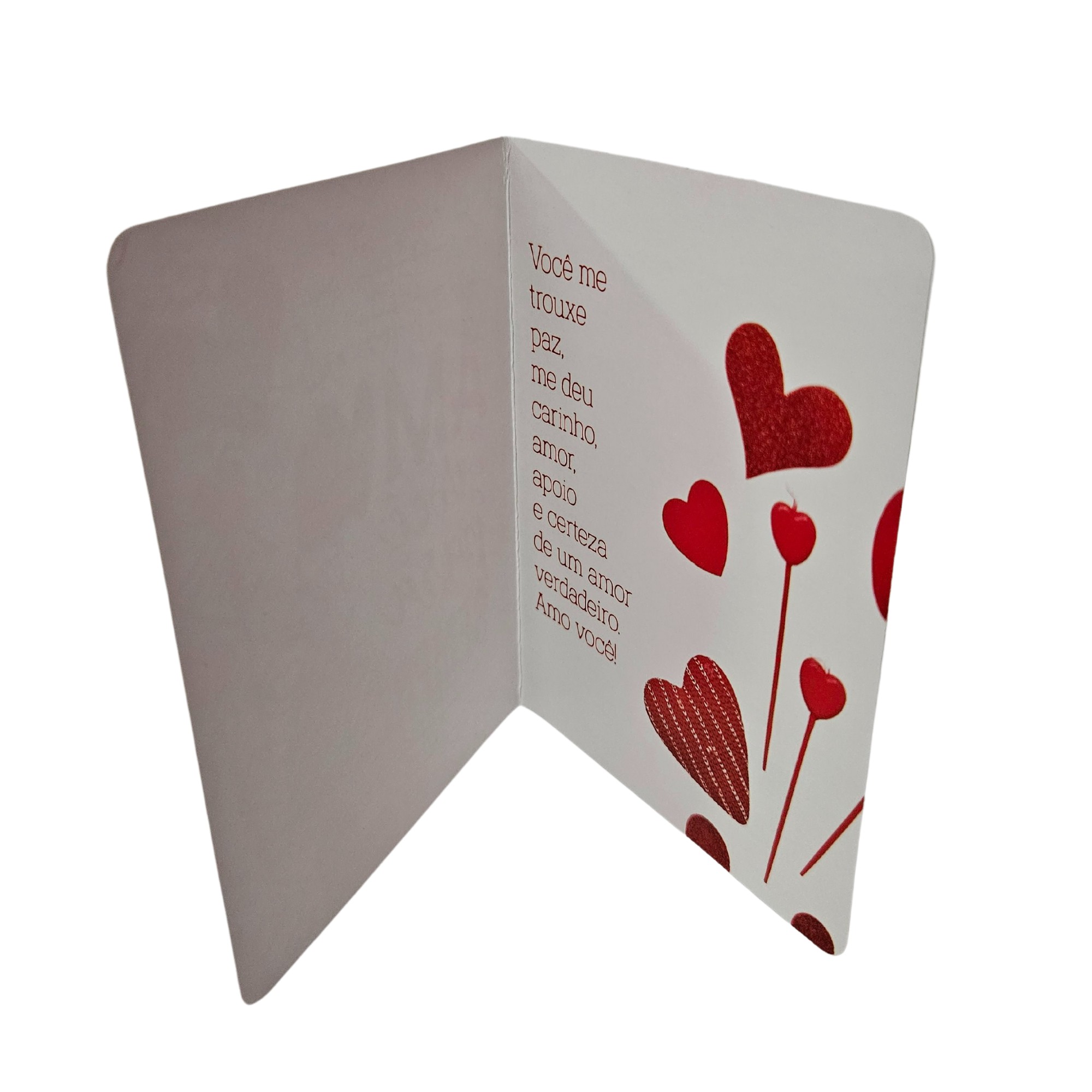 ADICIONAL - Cartão pequeno AMOR - Amo você para sempre - Floricultura Dias  - São Paulo / SP, image size:2000x2000