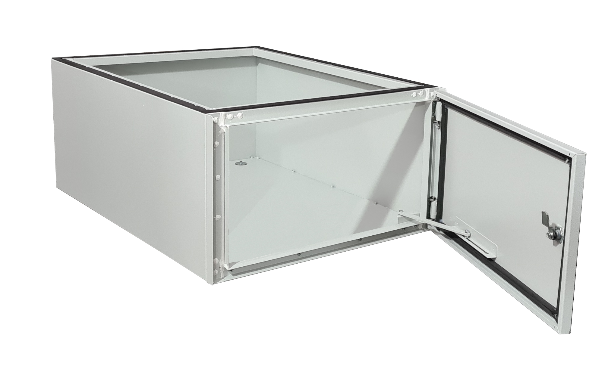 Rack Outdoor IP55 Com Compartimento 6U para Baterias Poste/Piso/Torre ...