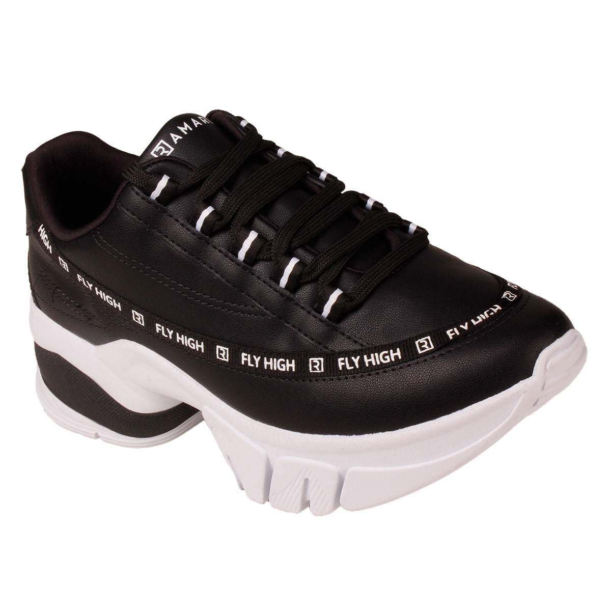 Tênis Feminino Fly High Leve Sola Chuncky Ramarim 2380104 - Becker