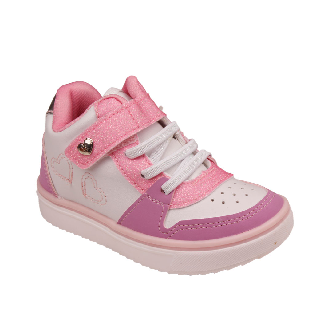 Tênis Cano Alto Menina Kidy 3130020 Kidy Happy - Becker Calçados