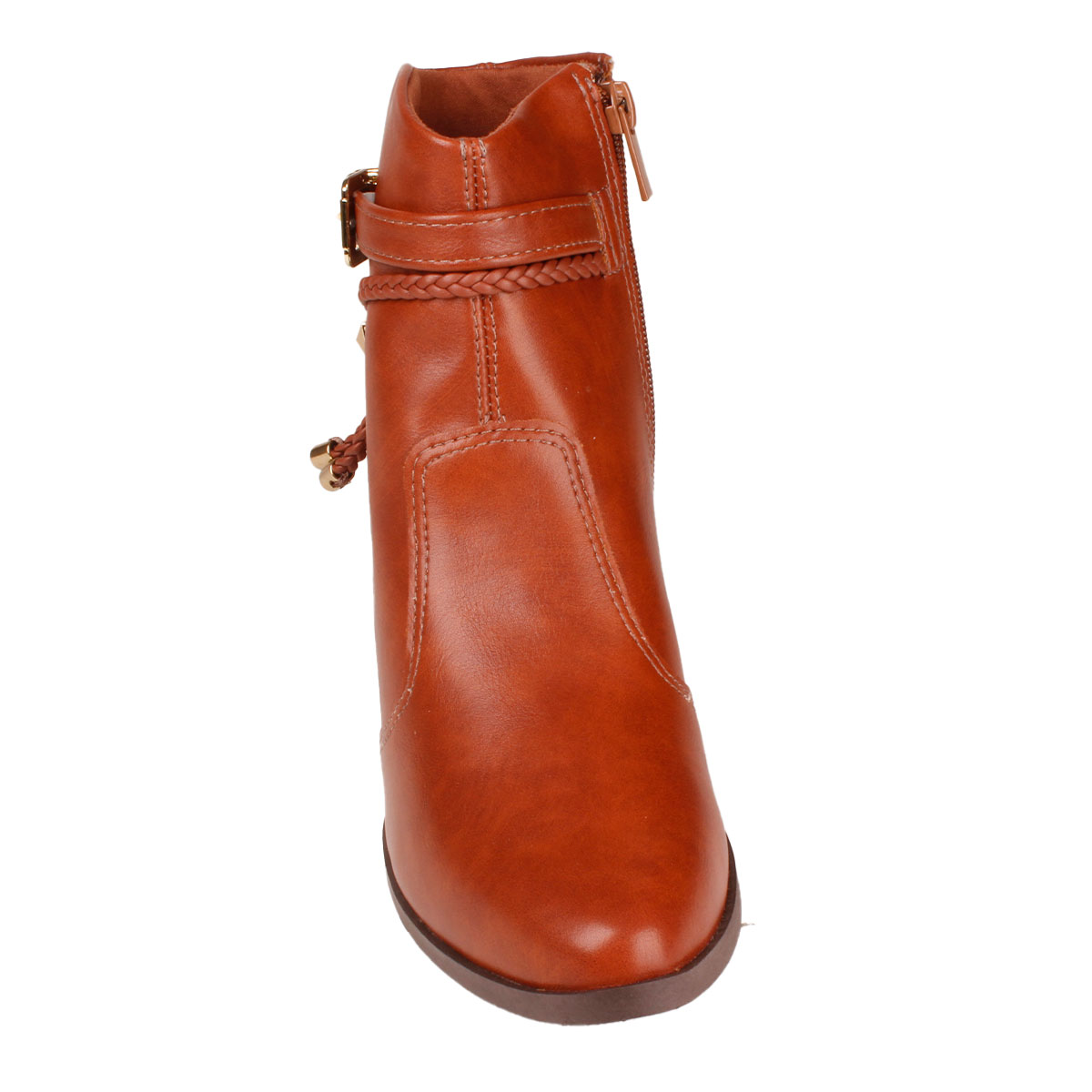 Bota Coturno Cano Curto Salto Bloco Feminina Dakota Da781 - Becker