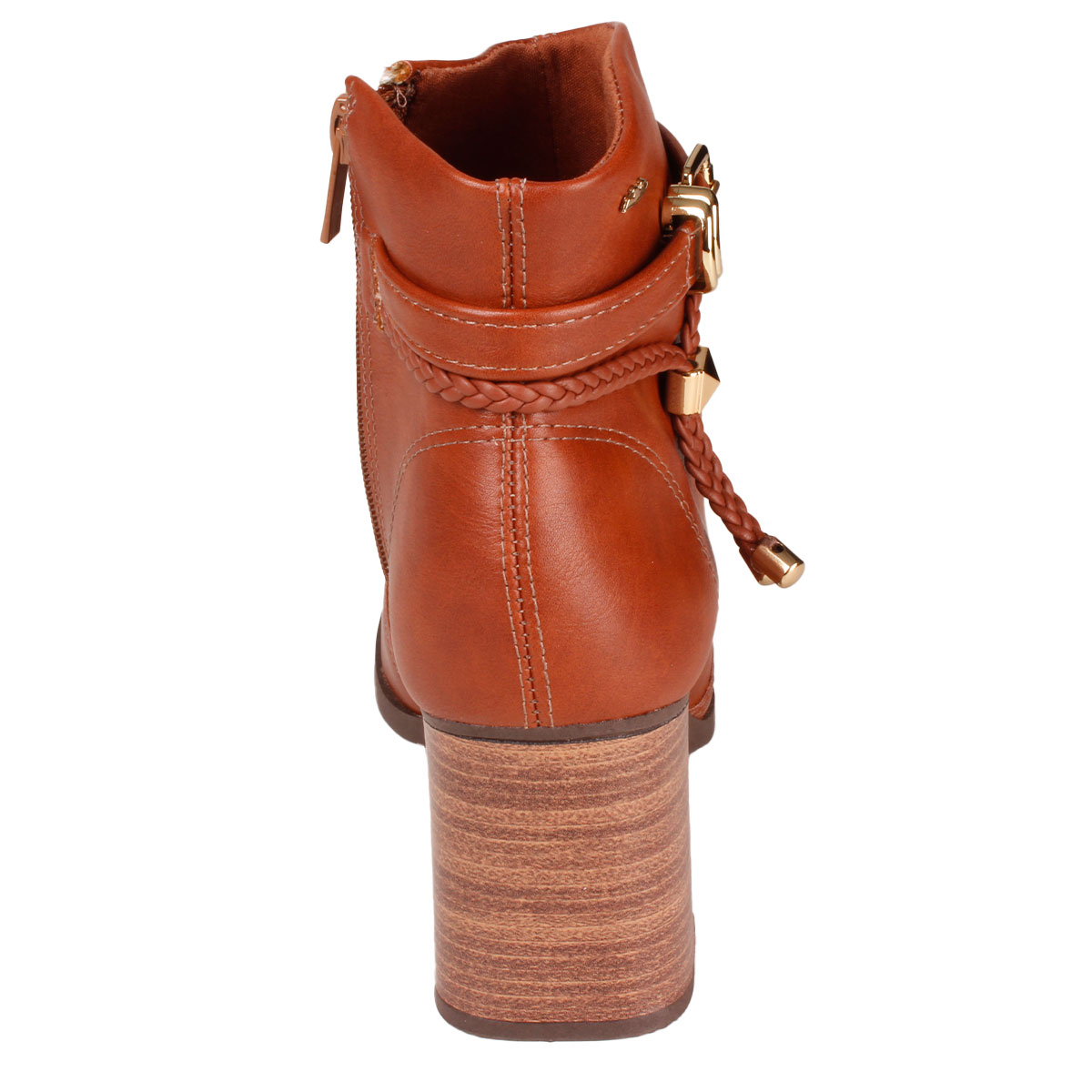 Bota Coturno Cano Curto Salto Bloco Feminina Dakota Da781 - Becker