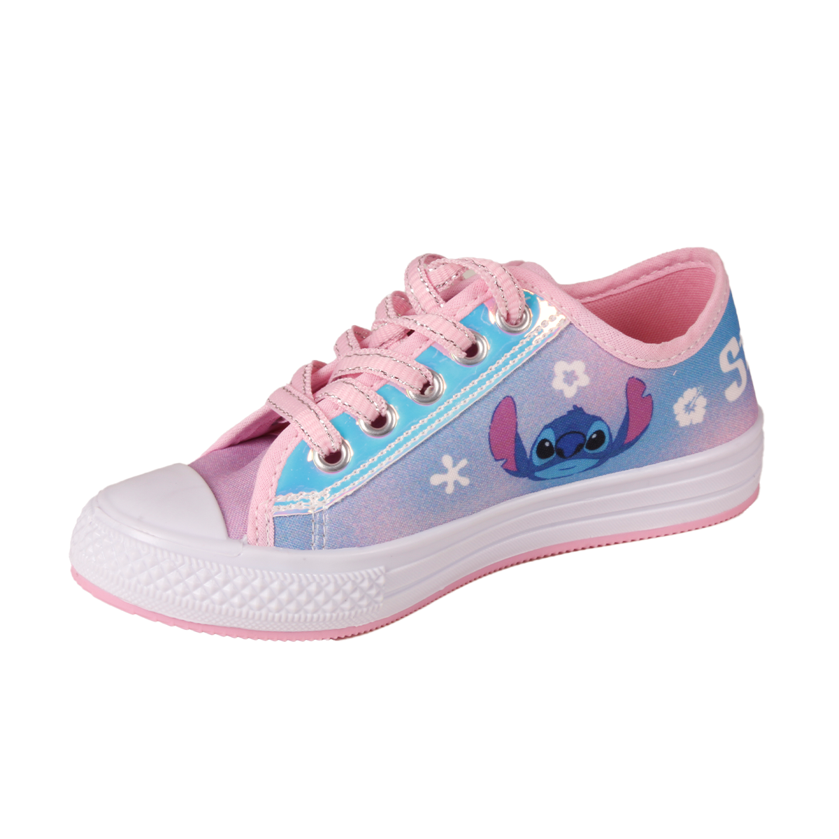 Tênis Menina Casual Confortável Disney Stitch Moda Marvel Dst04wi
