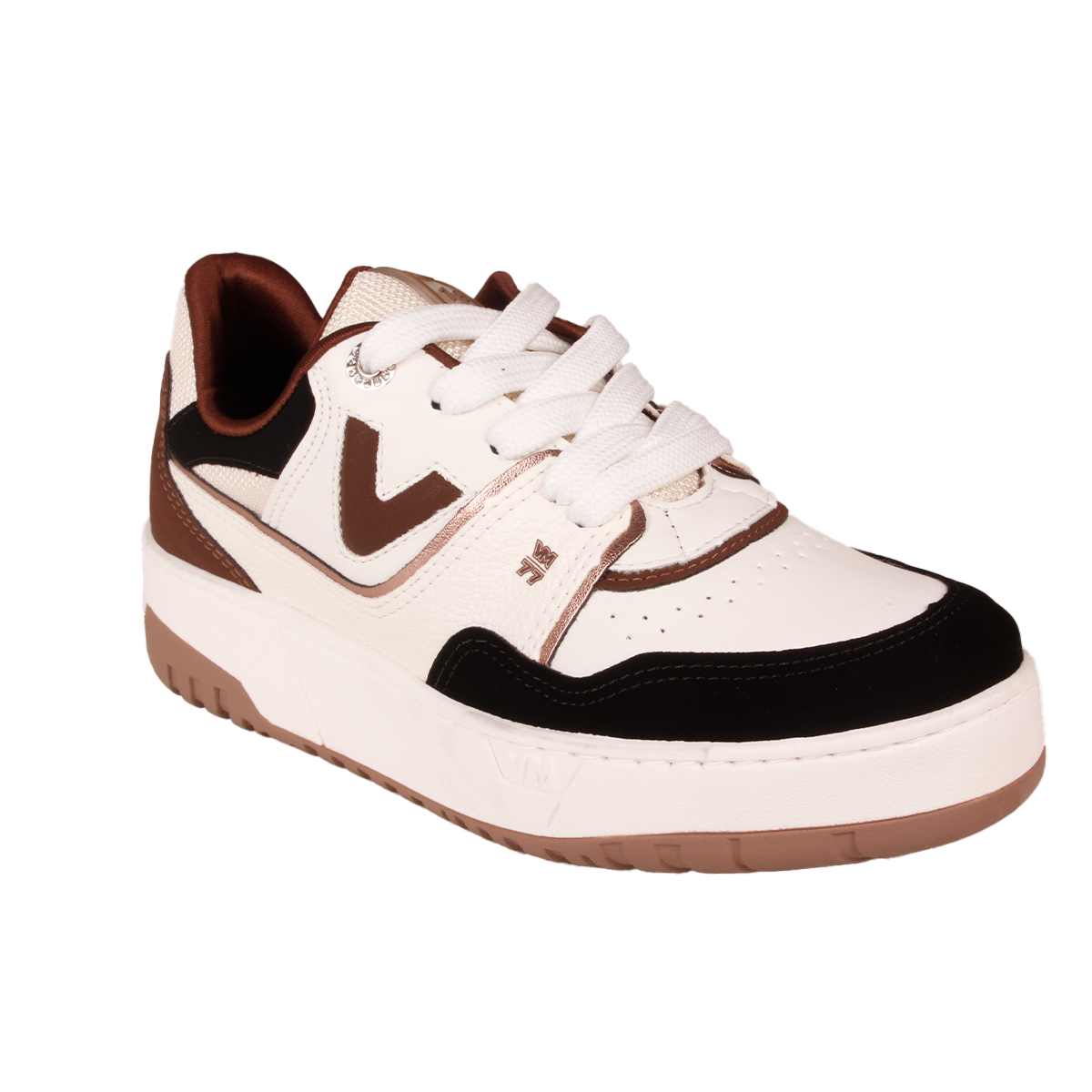 Tênis Feminino Casual Confortável Sola Alta Moda Via Marte 042031