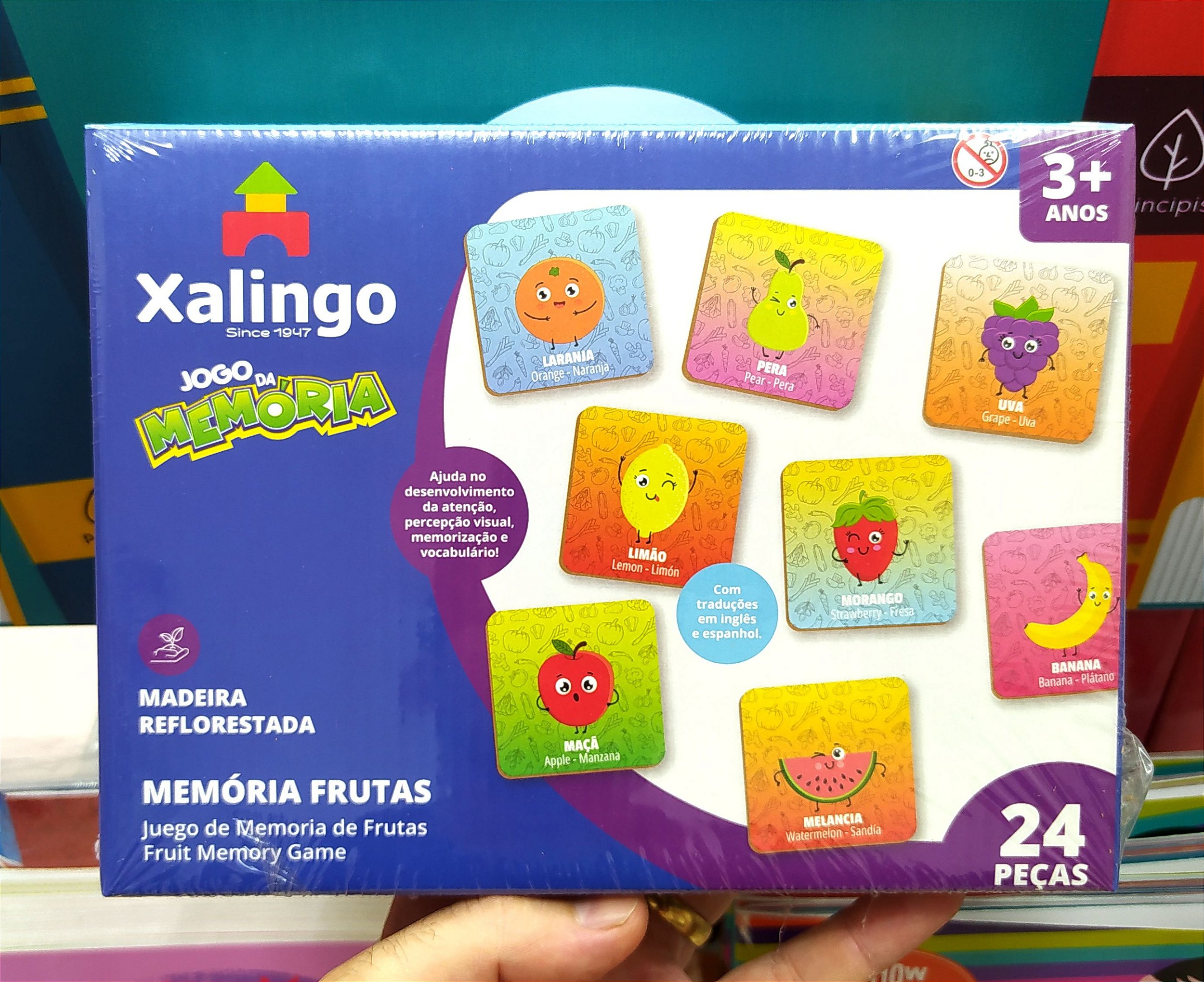 JOGO DA MEMORIA FRUTAS