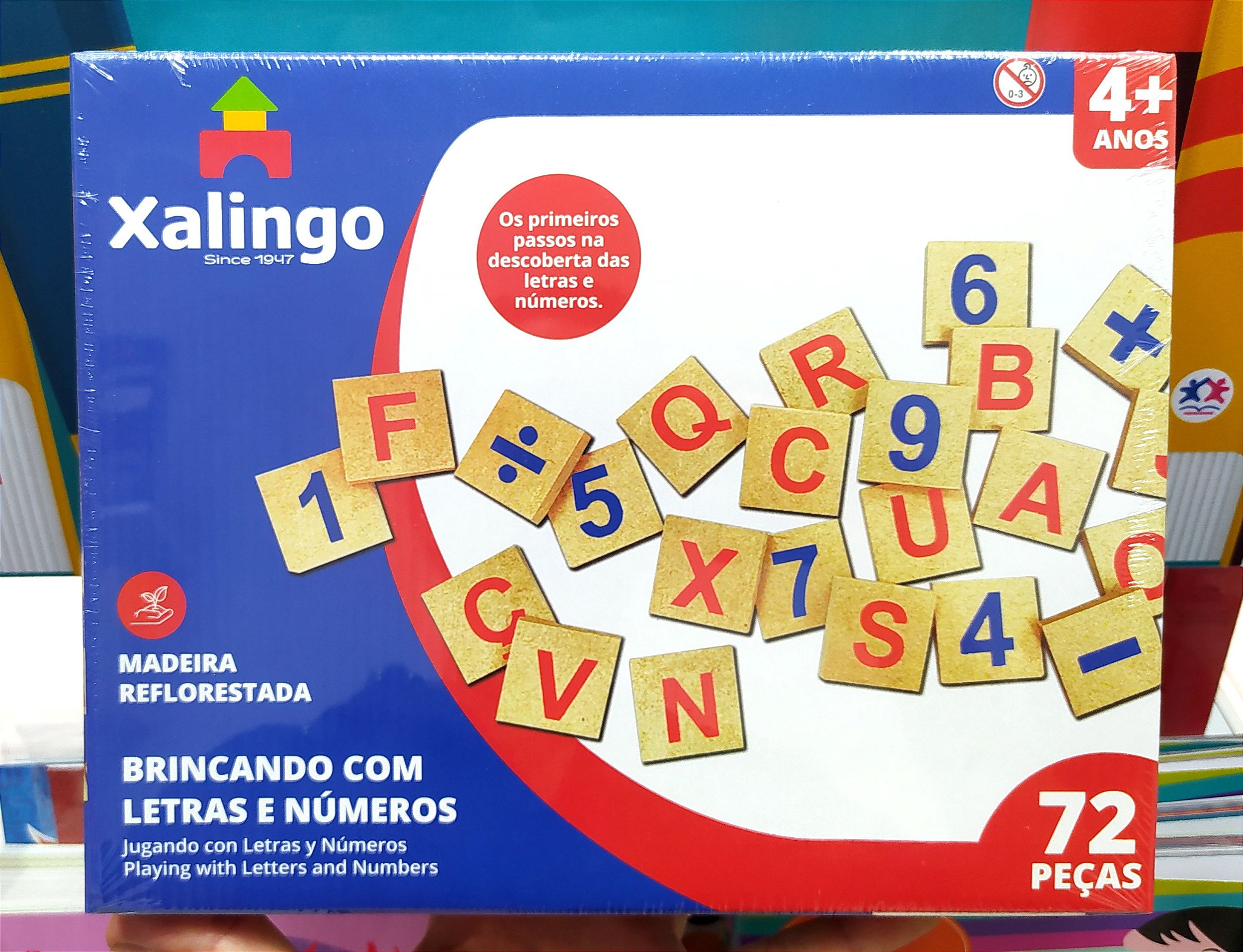 Brincando com Letras e Números Xalingo – JR Papelaria