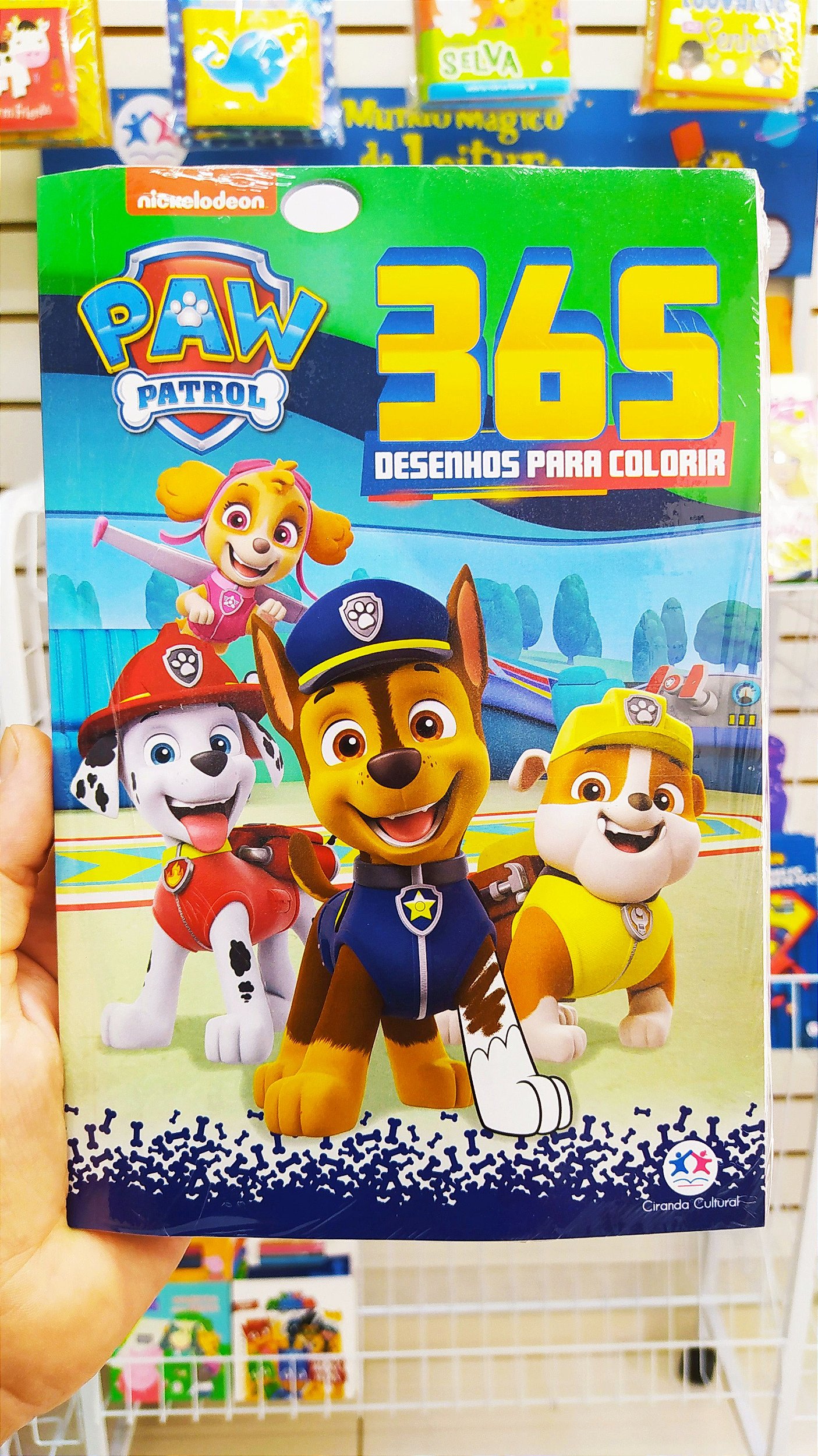 365 Desenhos para colorir Patrulha Canina - Ciranda Cultural