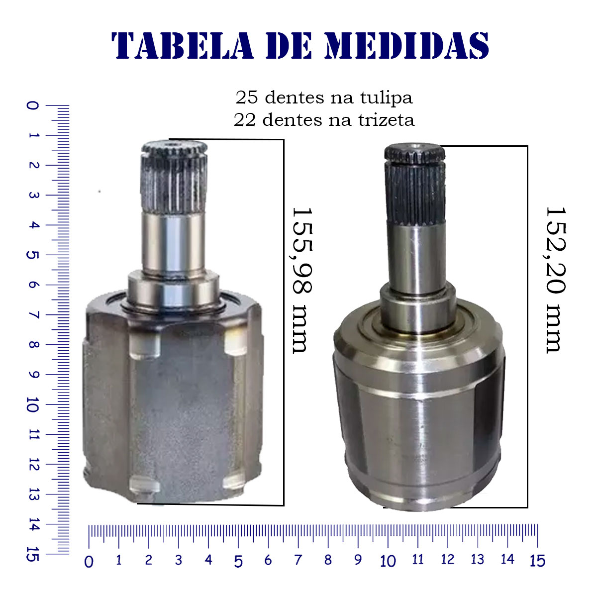 Kit Completo Tulipa Trizeta Civic 1.7 2001 a 2006 LD e LE - NL