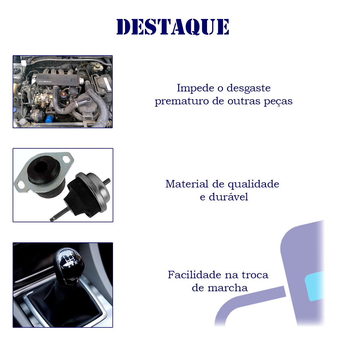 Coxim Motor Direito Esquerdo Peugeot 206 306 Citroën Picasso - NL