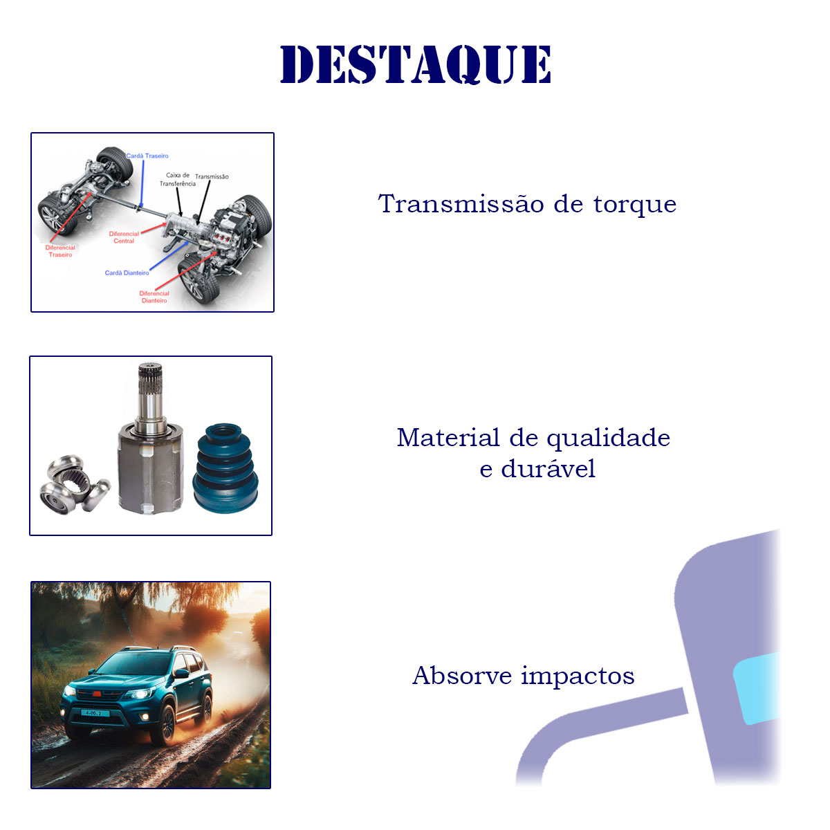 Par Tulipa Trizeta Honda Civic 1.8 Manual 2006 2012 Dir e Esq - NL