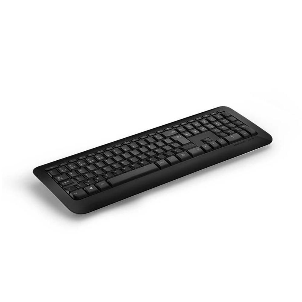 Teclado microsoft wireless keyboard 850 sem fio usb preto blue sky