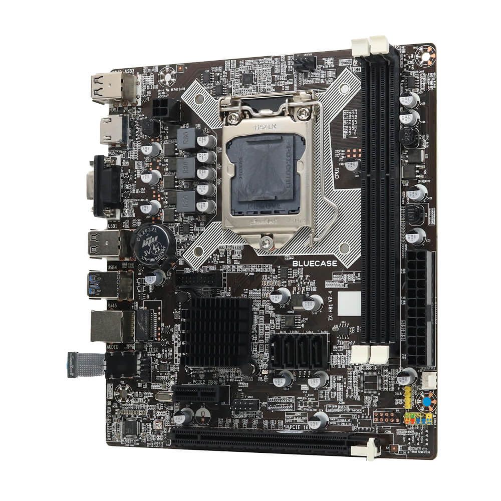 Placa mãe Bluecase BMBH81-D3HGU Intel LGA 1150 DDR3 Rede 1000 - Blue ...