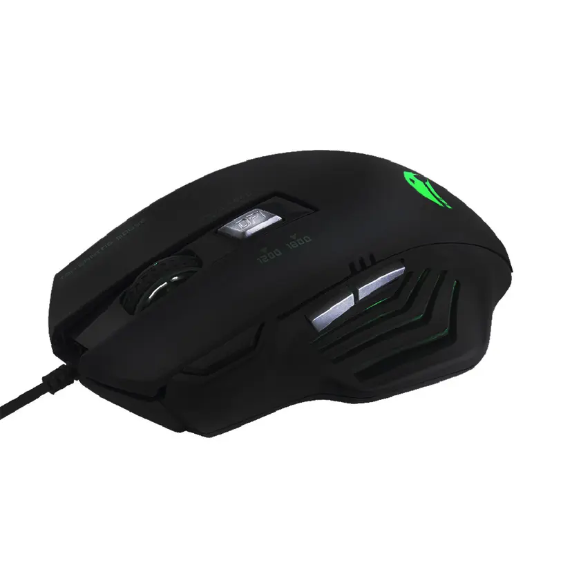 Mouse Gamer com Fio Viper Pro Phyton USB - Preto/Verde - BS Tech Center ...