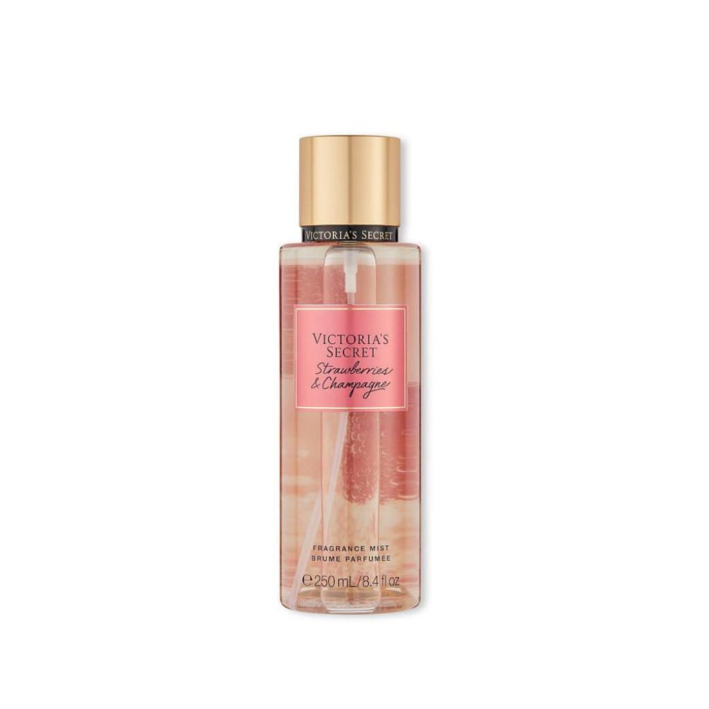 Body Splash Strawberries & Champagne Victoria's Secret - 250 ml - Perfume  Importado Original