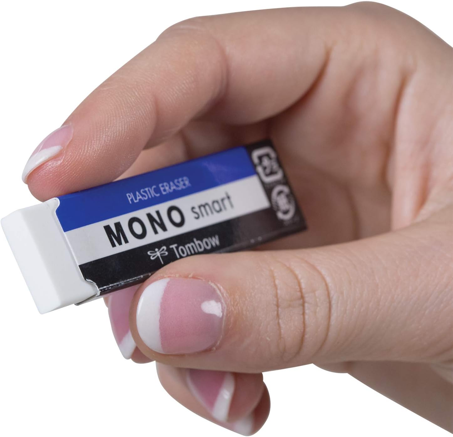 Gomme Tombow Mono Smart - Lot économique 3+1 Offerte - 5,5 Mm De Large - Pour Effaçage Précis - 13
