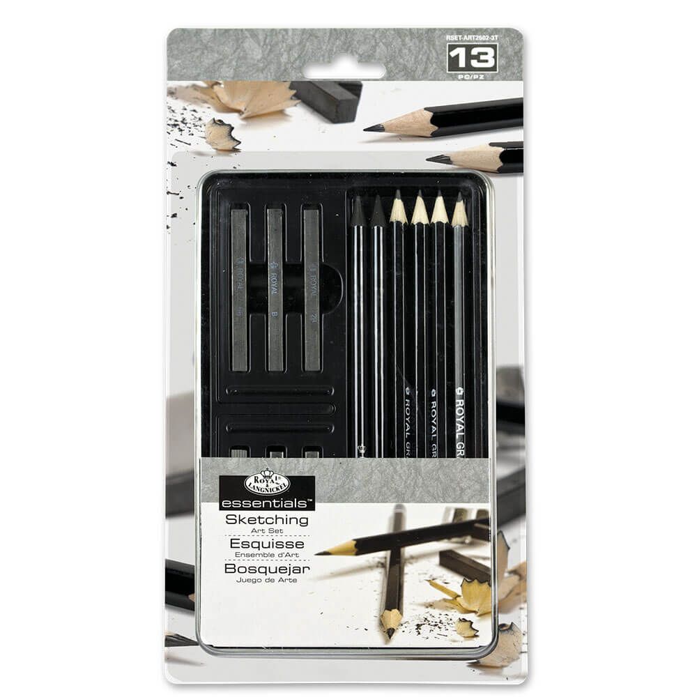 Royal & Langnickel Aquarellstifte Set – 24 Farben, In Holzbox Mit Zubehör, Für Künstler & Hobby