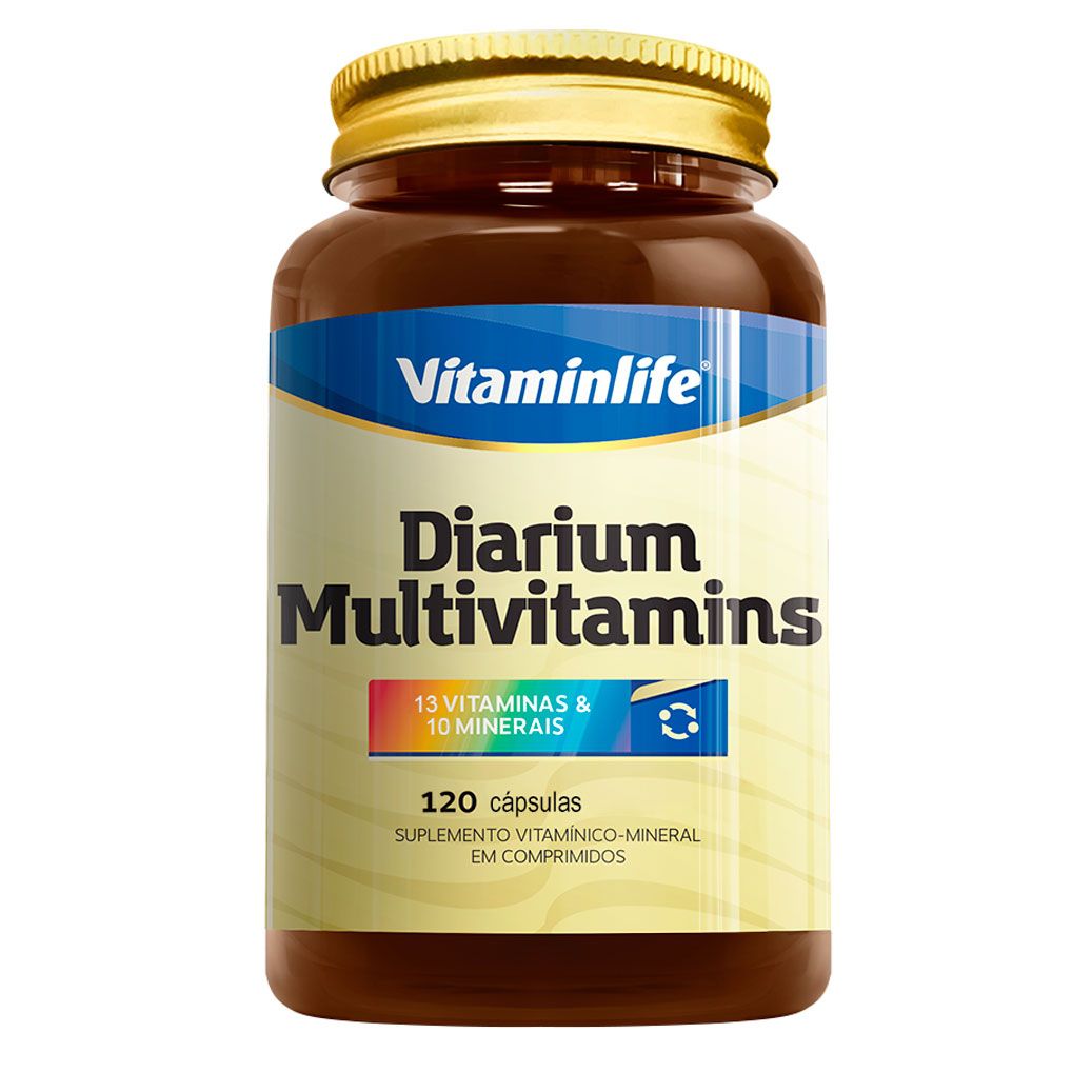 Multivitamínico 2 por Dia, 120 Comprimidos