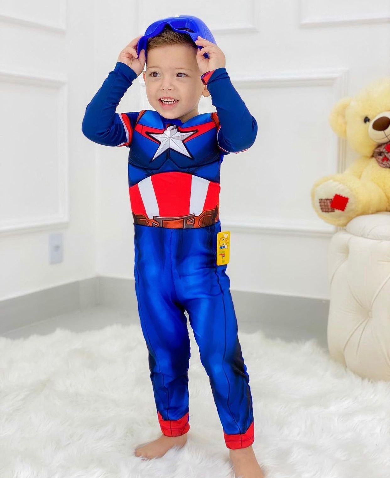 Fantasia Capitao América | Roupa Infantil para Menino Rubies Brasil Usado  90961619 | enjoei