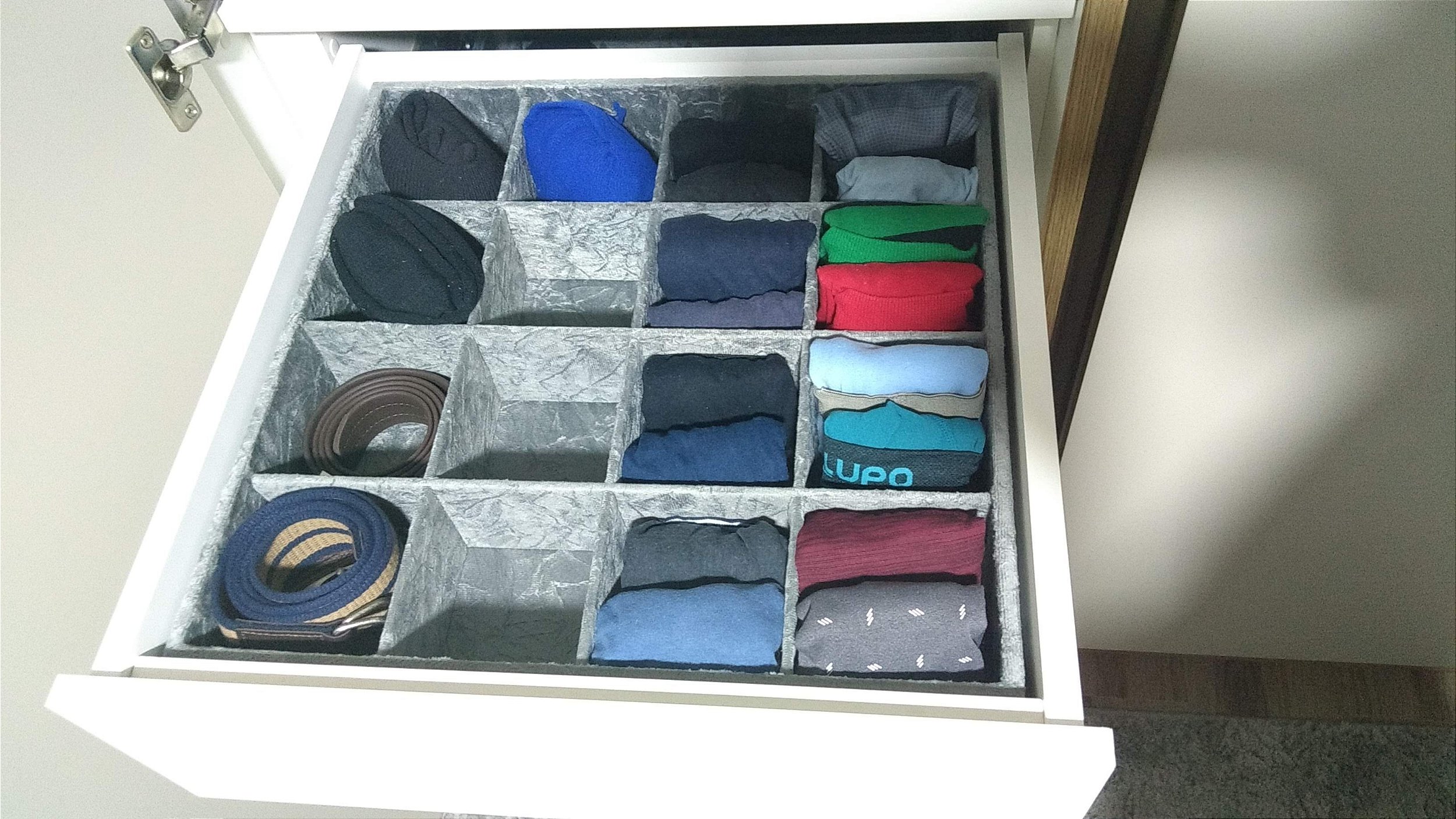 Organizadores de Gavetas para Roupas - Sob Medida - Poli Design
