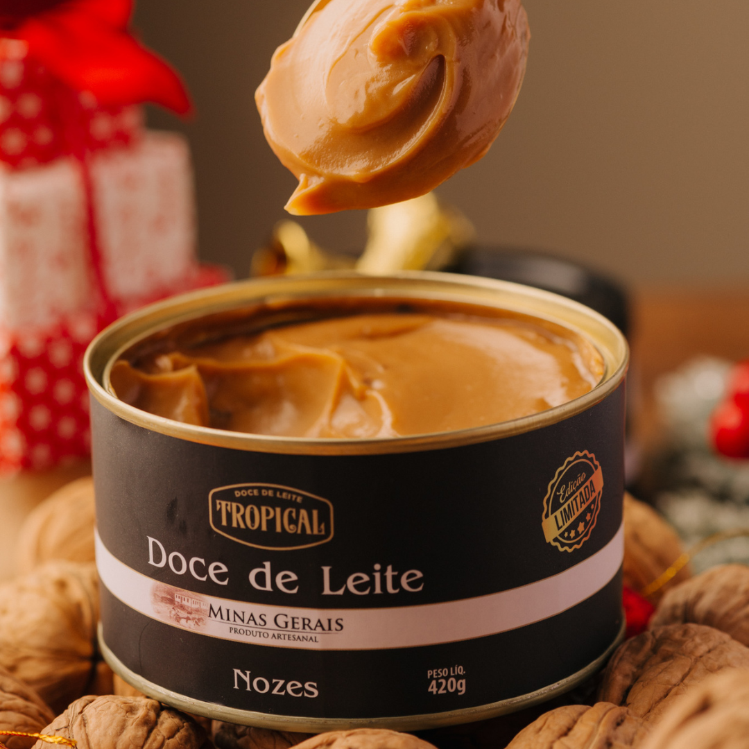 Doce De Leite De Minas Cremoso Com Nozes Tropical 420gr - Tropical Doce ...