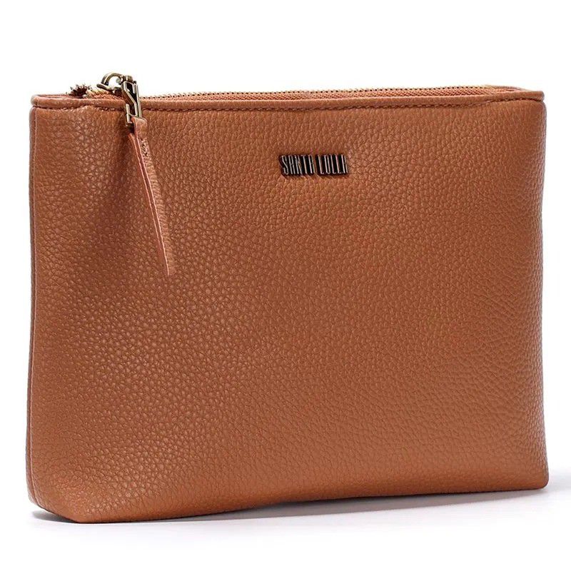 BOLSA SANTA LOLLA FLOATER- COGNAC - Lojas Trend