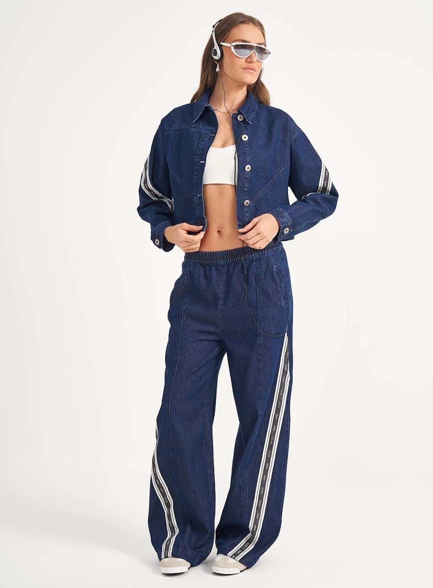 JAQUETA JEANS COLCCI SPORT AZUL INDIGO - Lojas Trend