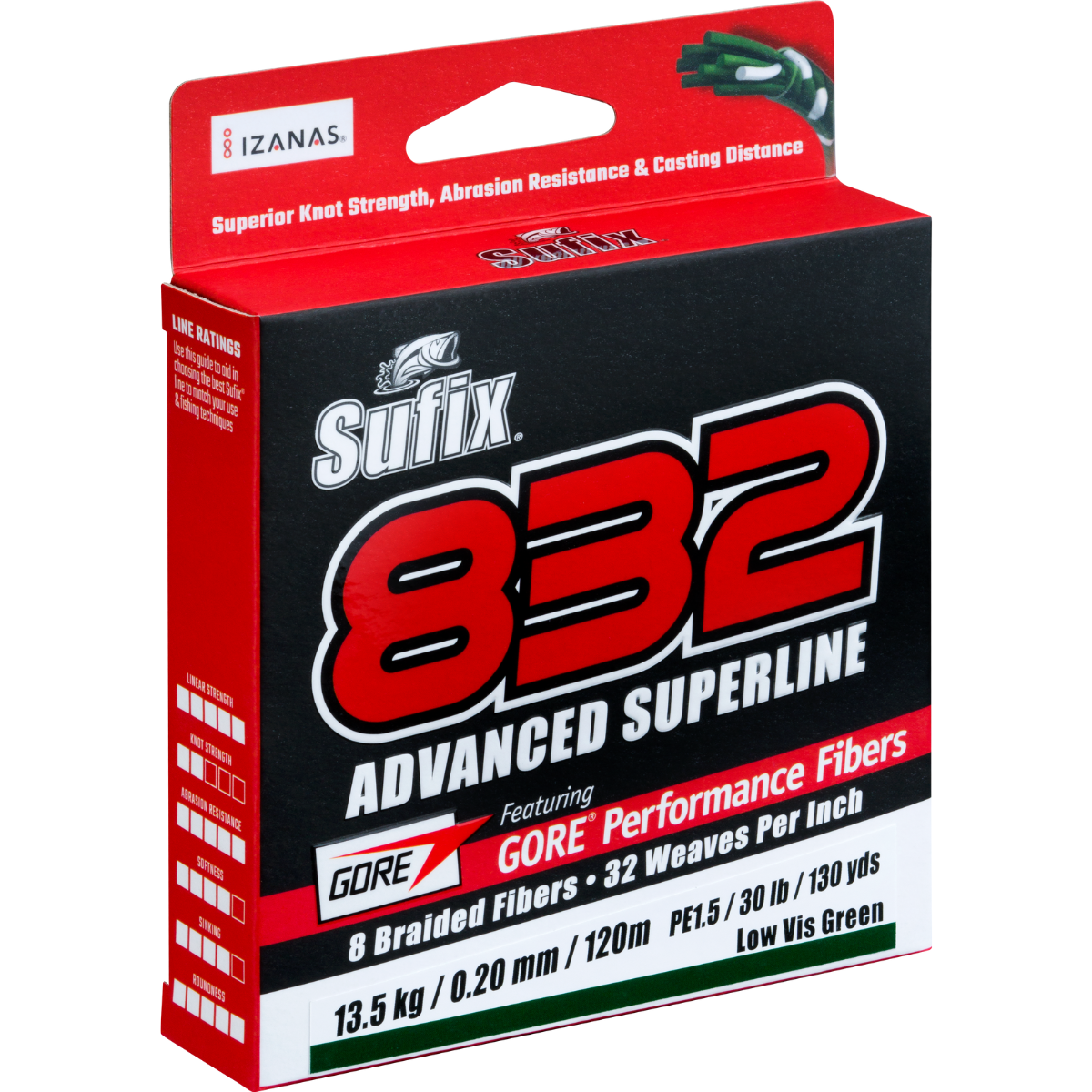Sufix 832 Advanced Superline®, advanced superline 