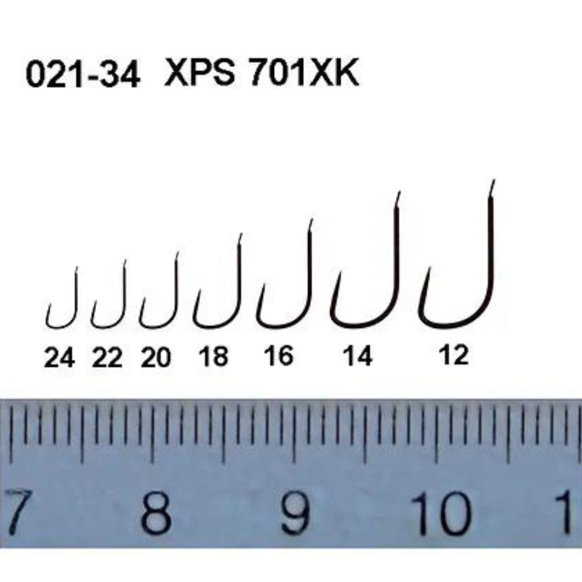 Anzol Trabucco XPS Sode Preto 701XK - ILHA DA PESCA