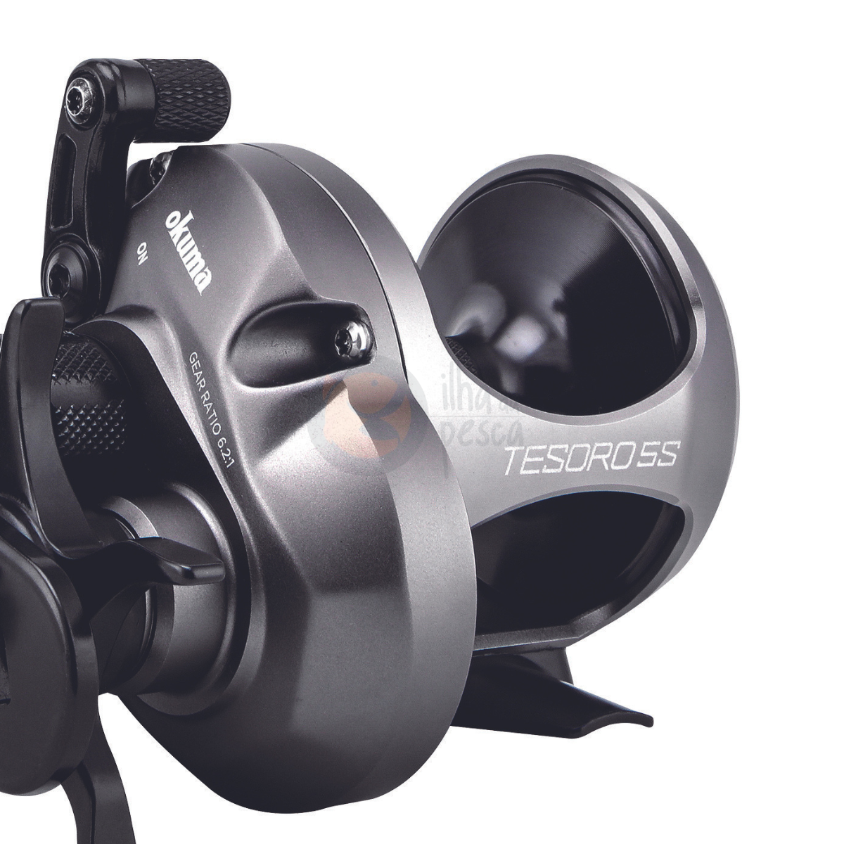 f*b様 Okuma loid 5nll Carretilha Okuma Tesoro 5S - ILHA DA PESCA