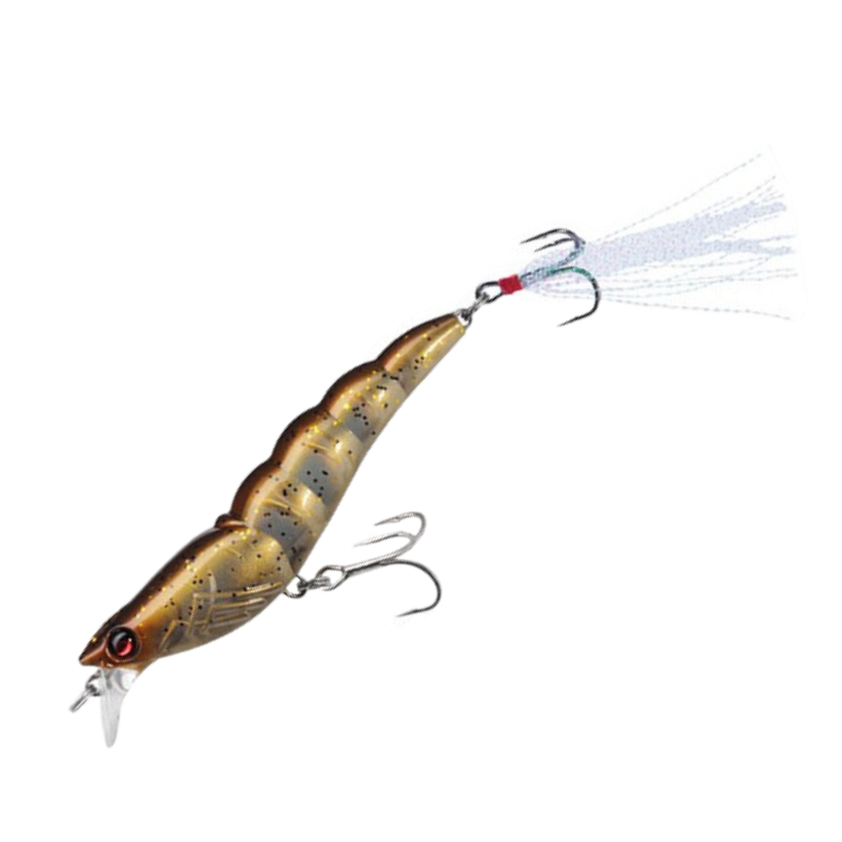 Isca Yo-Zuri Crystal 3D Shrimp 70 - 7cm - 6,5g - ILHA DA PESCA