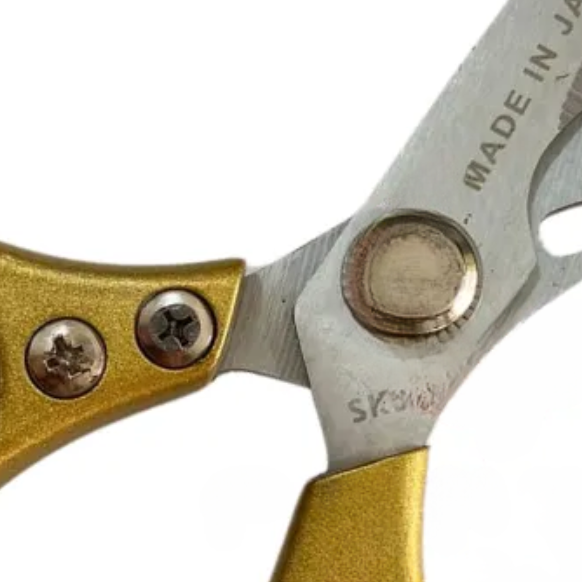 Tesoura Inox Sahara SK-05 - Dourada - ILHA DA PESCA
