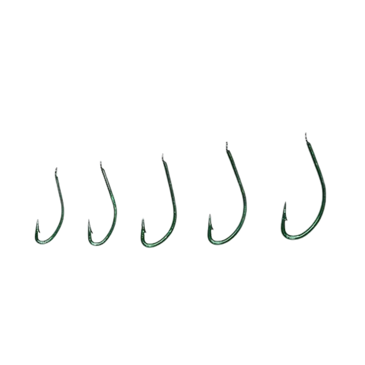 Anzol Mx Pesca Akita Kitsune com Olhal- Verde - ILHA DA PESCA