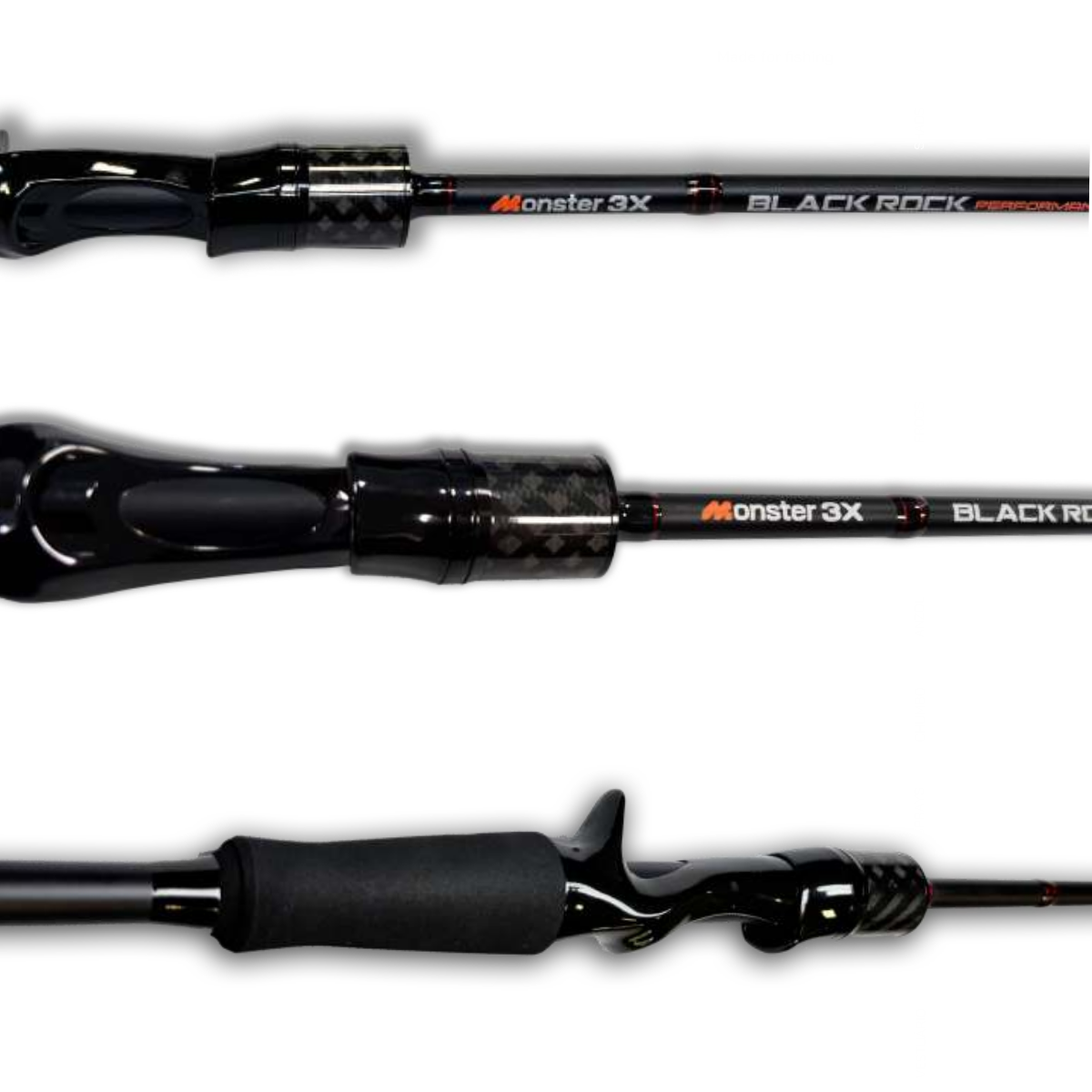 Vara Monster Black Rock 5´8 (1,73m) 8-17lbs - Carretilha - ILHA DA