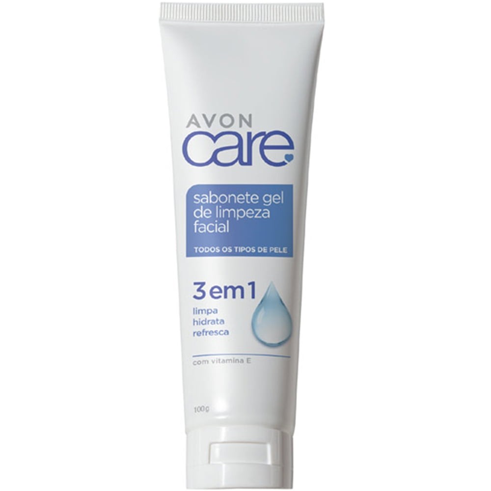 Avon Care Sabonete Gel de Limpeza Facial 3 em 1 100g - Camilla