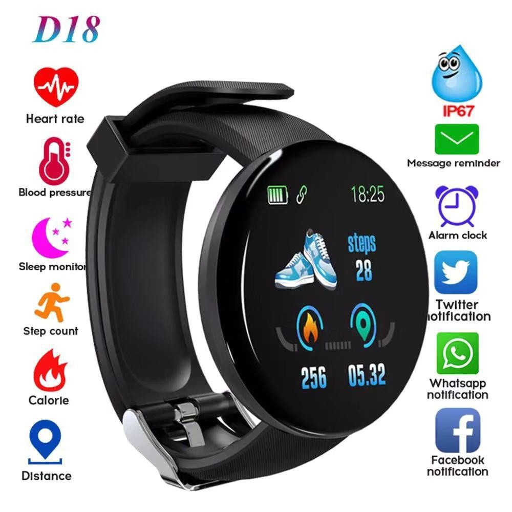 Smartwatch D18 Infantil - Loja CHEN- Os Melhores Produtos de Tecnologia e  Presentes.