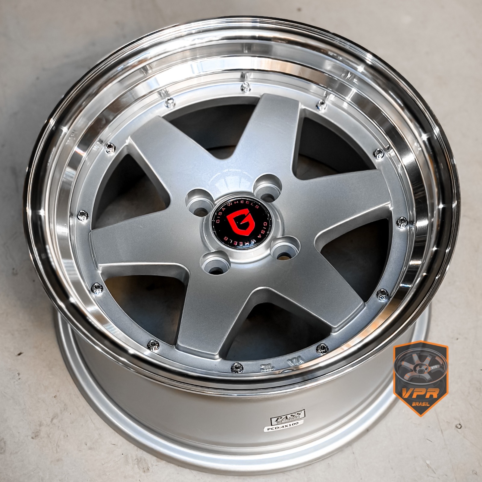 Jogo de rodas Gisa R532 - 15x8