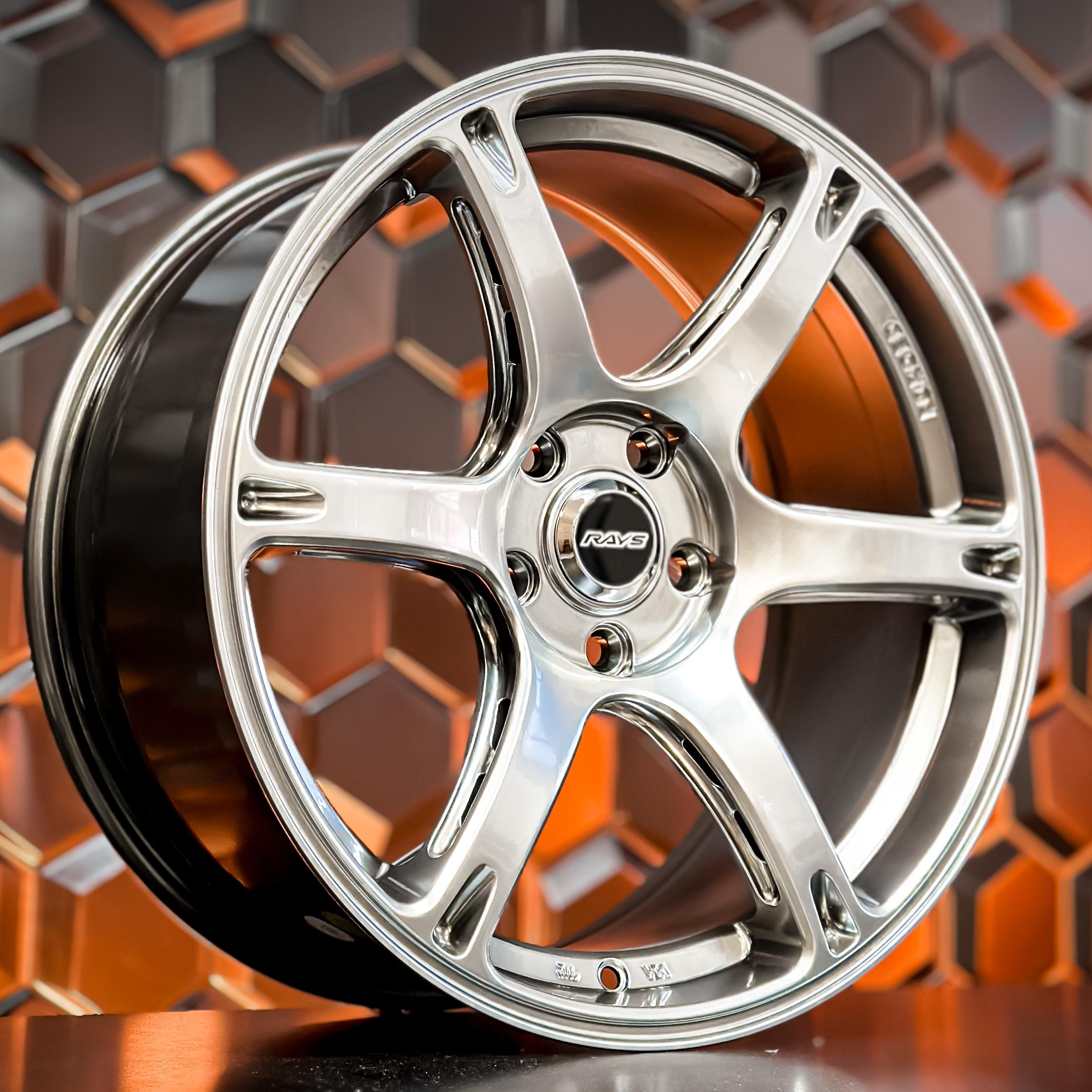 RAYS A/X 18インチ Jogo de rodas Rays Forged Dura- 18x8,5