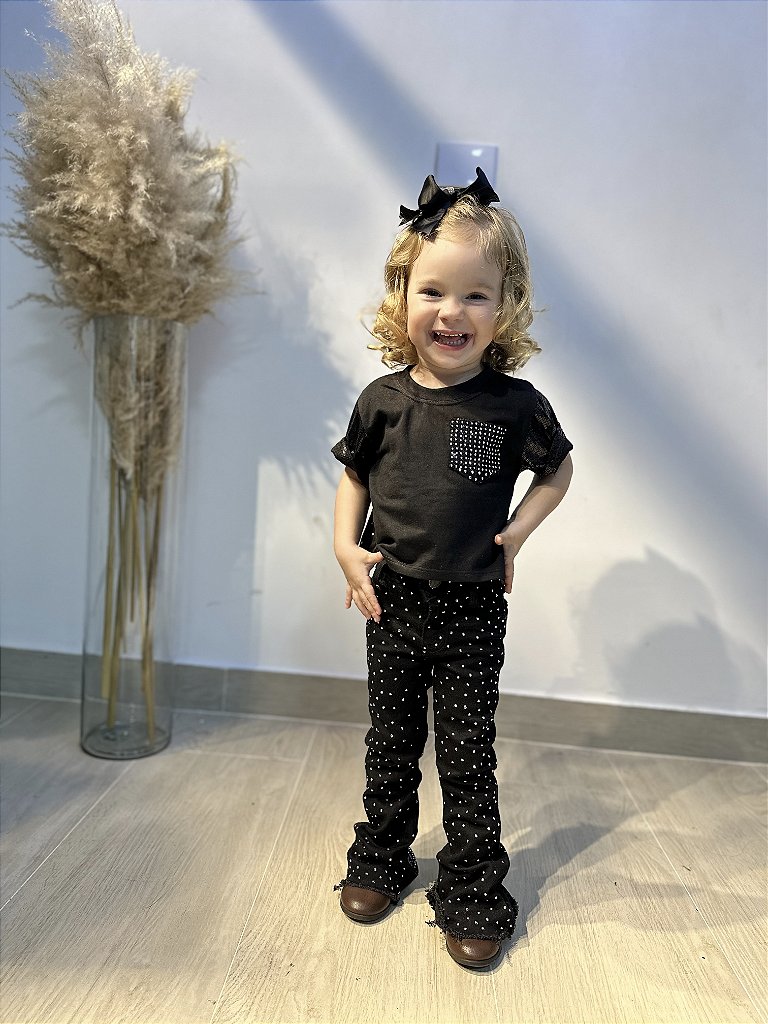 Calça dourada cheap infantil