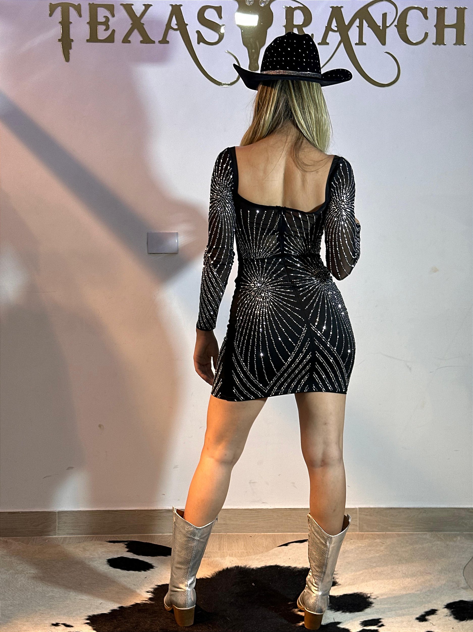 Vestido Country Tule Wonder Texas Ranch Jeans Texas Ranch Jeans