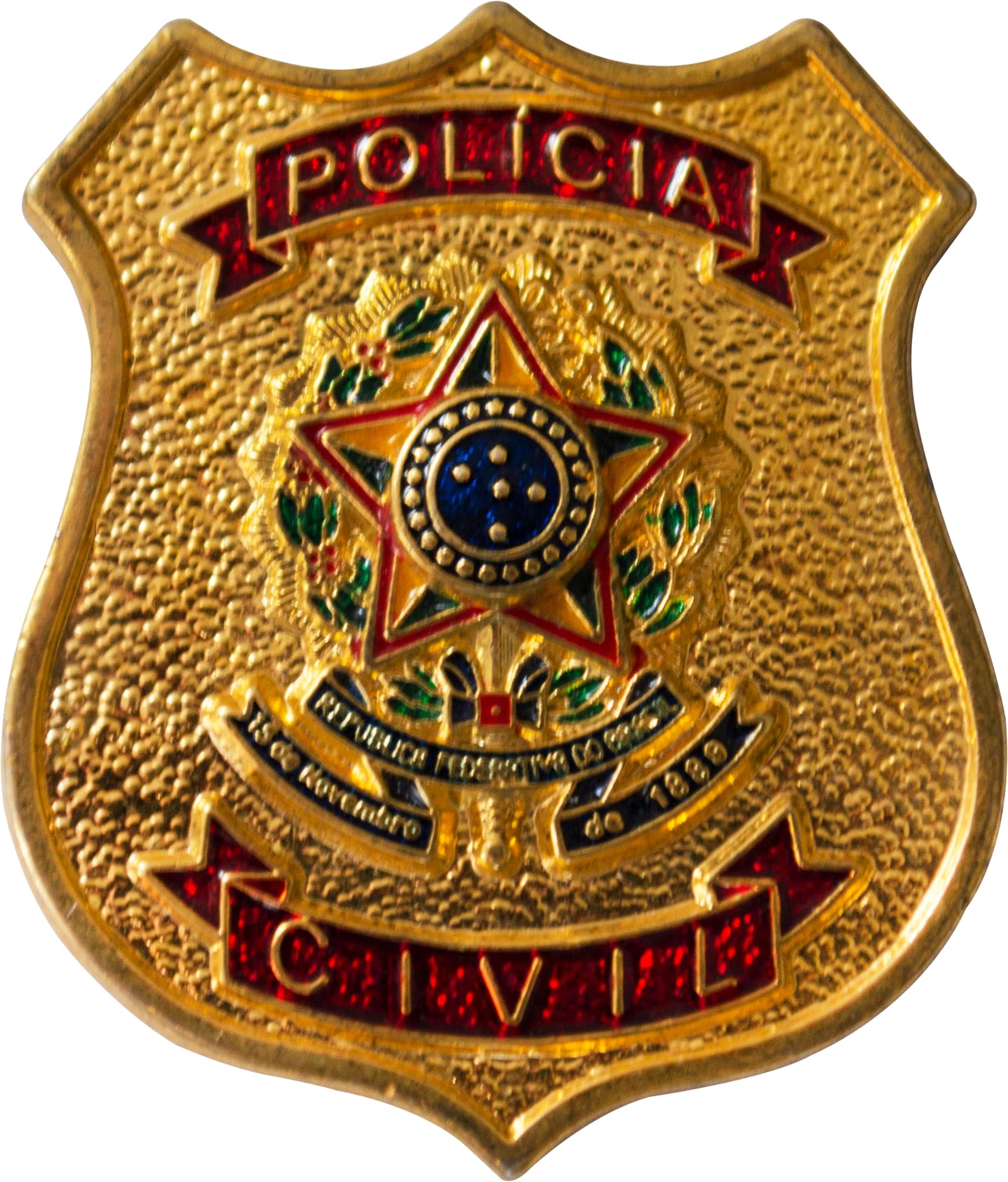 Brasao Policia Civil Miguel Hernandez Artigos Militares 9722