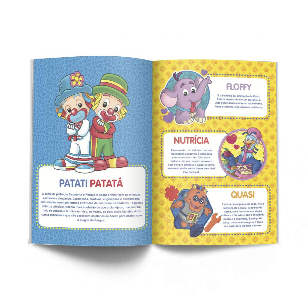 Vamos sorrir e brincar com a turma do Parque Patati Patatá - Editora ...
