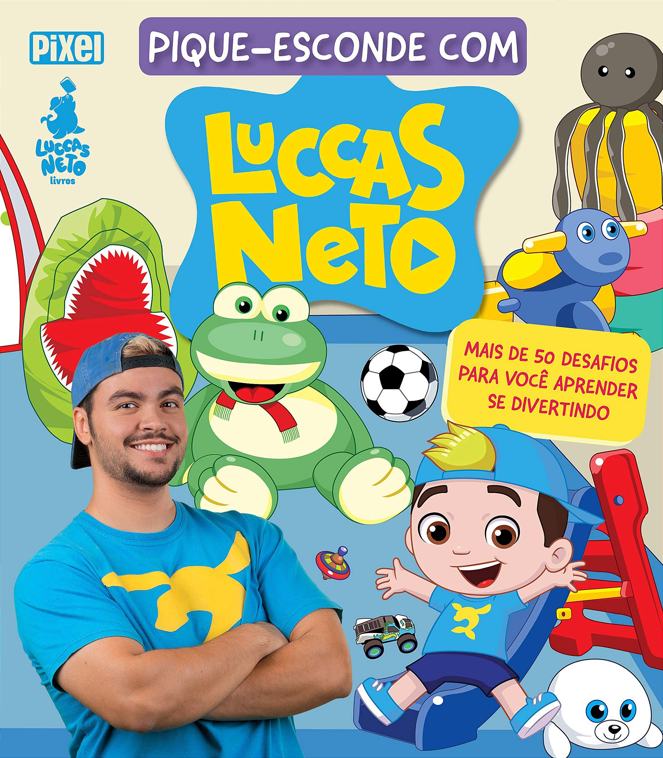 Livro - Brincando com Luccas Neto - Neto