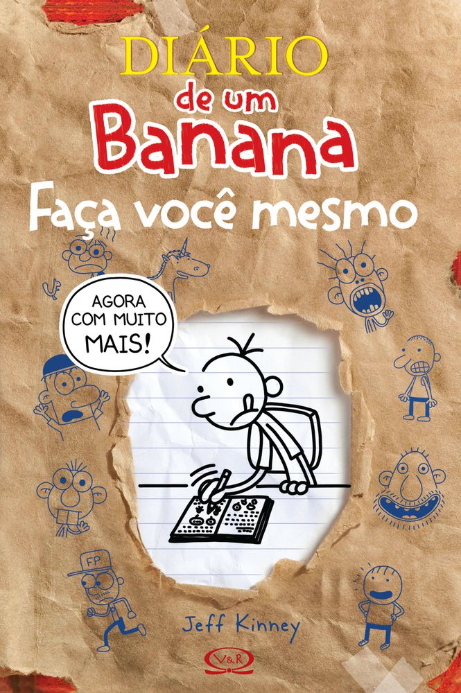 Livro Literatura Diário De Um Banana Caindo Na Estrada Editora