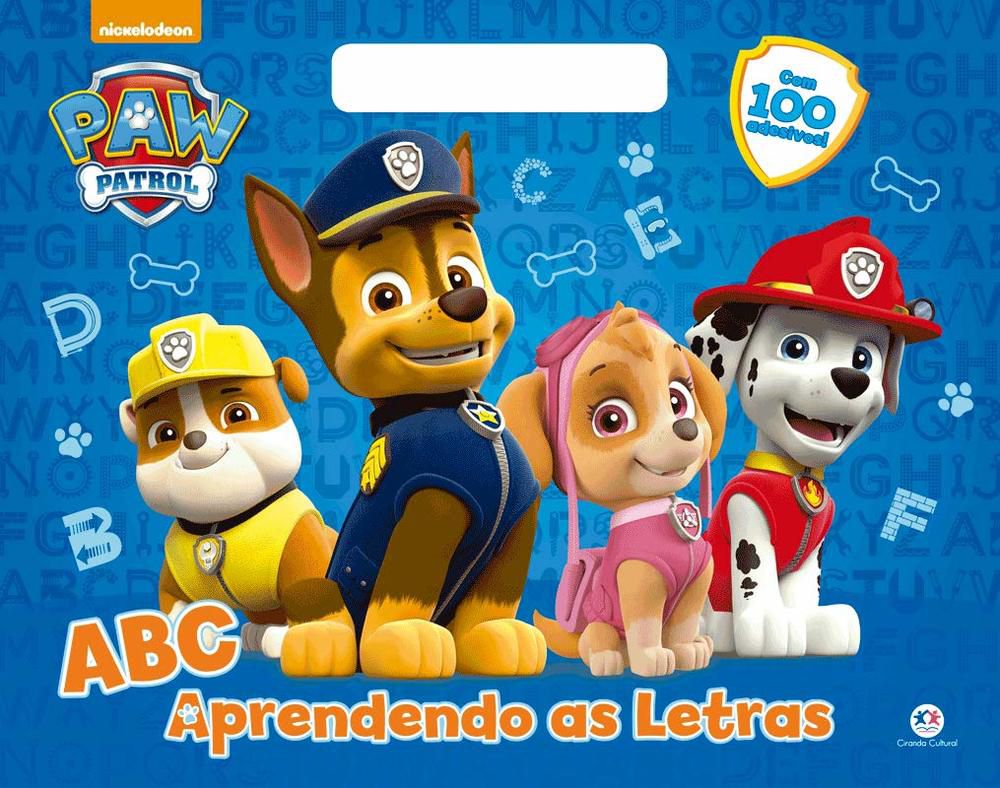 Livro para Colorir Patrulha Canina- Ciranda Cultural – Livraria e Papelaria  Brasil