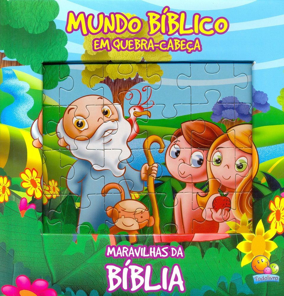 Livro Mundo Bíblico Em Quebra-Cabeça - Maravilhas Da Bíblia - Tenda