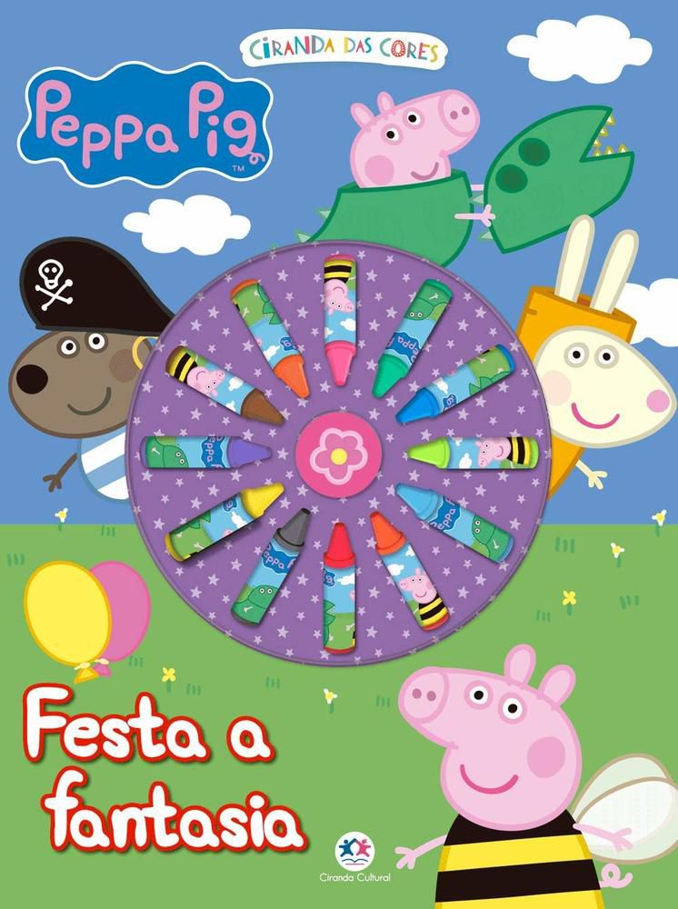 Desenho para colorir Peppa Pig : A aula de dança 9